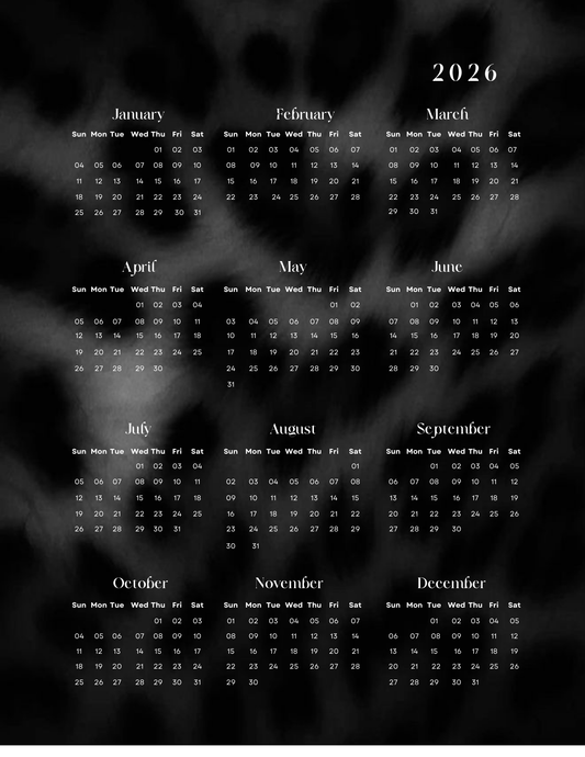 HU$TLER$ 0NLY 2026 Monthly Digital Planner
