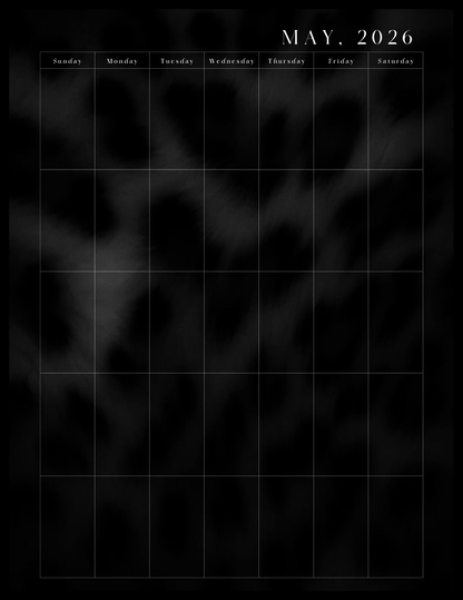 HU$TLER$ 0NLY 2026 Monthly Digital Planner