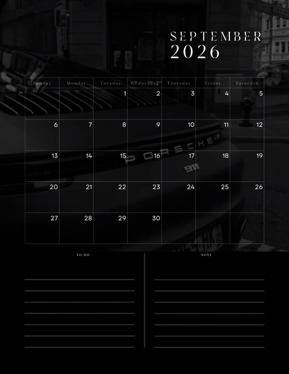 HU$TLER$ 0NLY 2026 Monthly Digital Planner